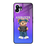 Gangsta Bear Nothing Phone 2 Glass Back Cover Online