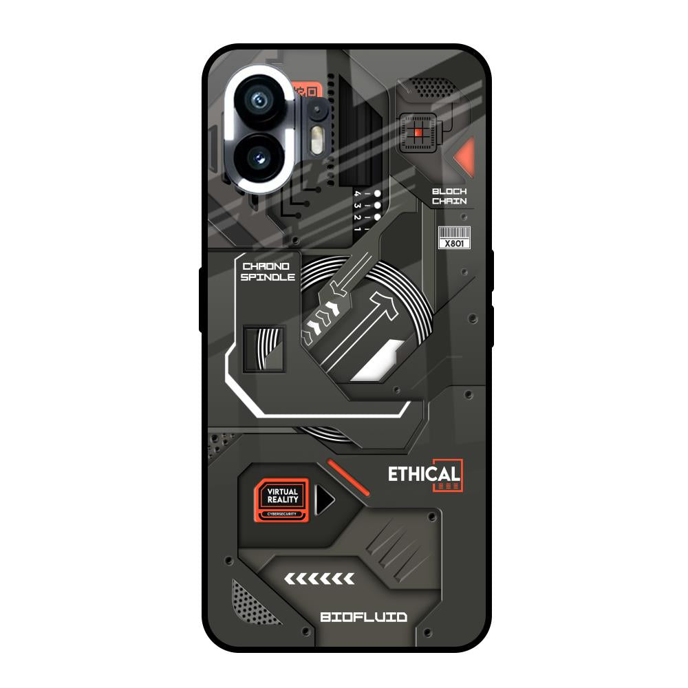 Tech Aesthetics Nothing Phone 2 Glass Back Cover Online
