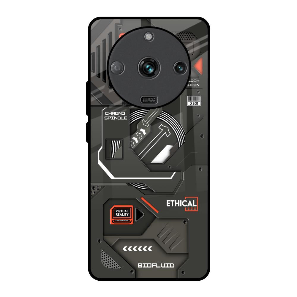 Tech Aesthetics Realme Narzo 60 5G Glass Back Cover Online