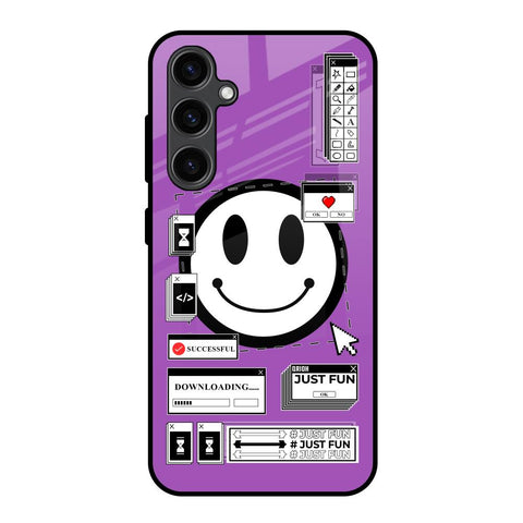 Code with Smile Samsung Galaxy S23 FE 5G Glass Back Cover Online