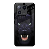 Angry Black Leopard Mi 13 Pro Glass Back Cover Online