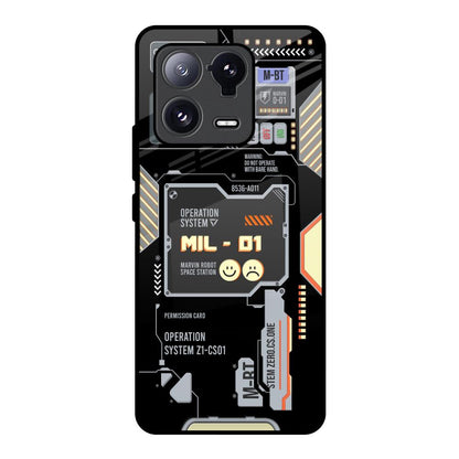 Exposed Parts Mi 13 Pro Glass Back Cover Online