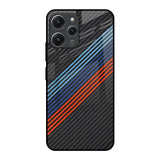 Carbon Inspired Redmi 12 Glass Back Cover Online