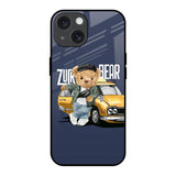 Adventurous Bear iPhone 15 Glass Back Cover Online