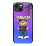 Gangsta Bear iPhone 15 Glass Back Cover Online