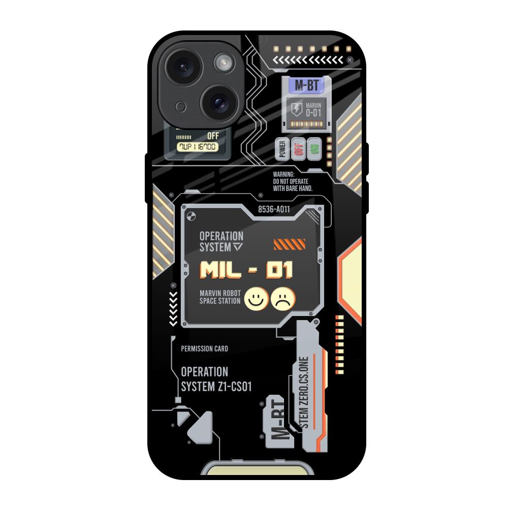 Exposed Parts iPhone 15 Plus Glass Back Cover Online