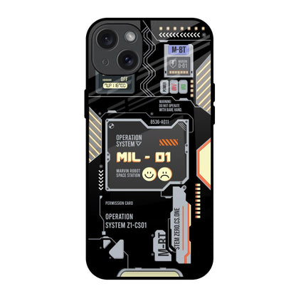 Exposed Parts iPhone 15 Plus Glass Back Cover Online