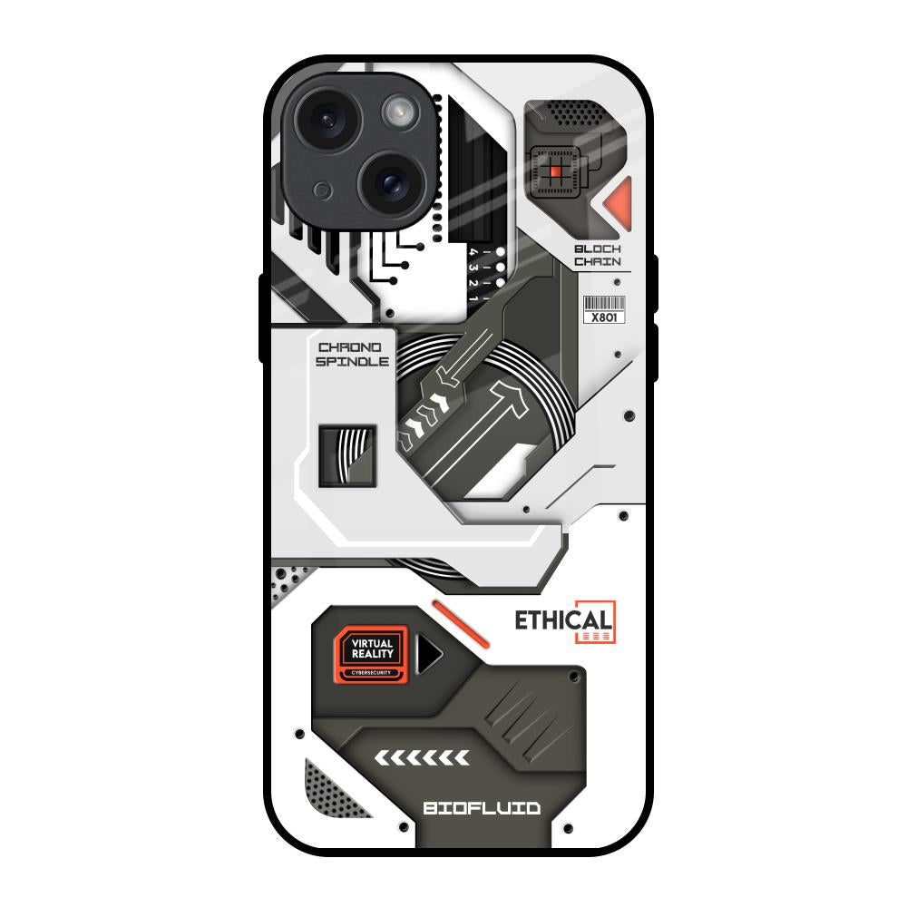 Explore Circuit iPhone 15 Plus Glass Back Cover Online