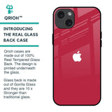 Solo Maroon Glass case for iPhone 15 Plus