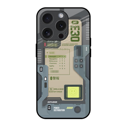 Art Station iPhone 15 Pro Glass Back Cover Online
