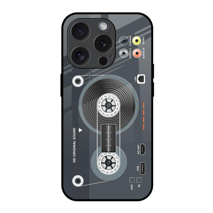 Retro Recorder iPhone 15 Pro Glass Back Cover Online