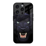 Angry Black Leopard iPhone 15 Pro Glass Back Cover Online