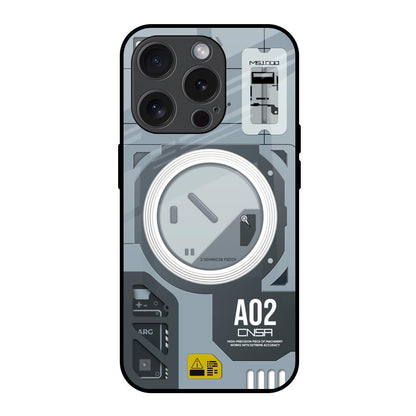 Modern Technology iPhone 15 Pro Glass Back Cover Online