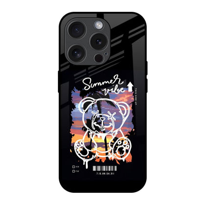 Summer Vibe iPhone 15 Pro Glass Back Cover Online