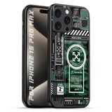 Green Camo Circuit iPhone 15 Pro Max Glass Back Cover Online