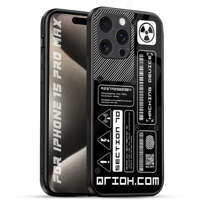 Futuristic Art iPhone 15 Pro Max Glass Back Cover Online
