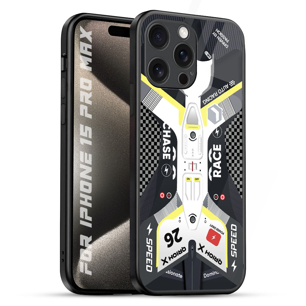 Car Enthusiast iPhone 15 Pro Max Glass Back Cover Online