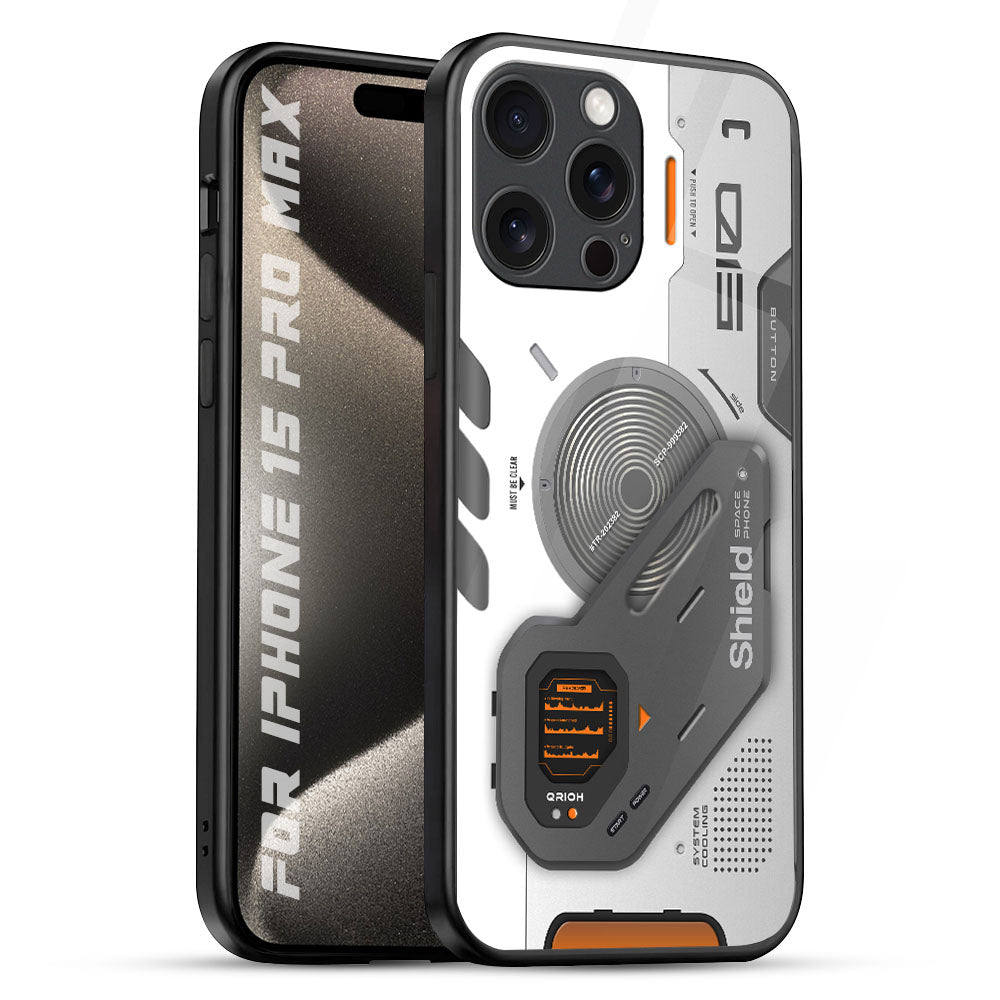Liberty Cyber iPhone 15 Pro Max Glass Back Cover Online