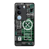 Green Camo Circuit Vivo V29 Pro 5G Glass Back Cover Online