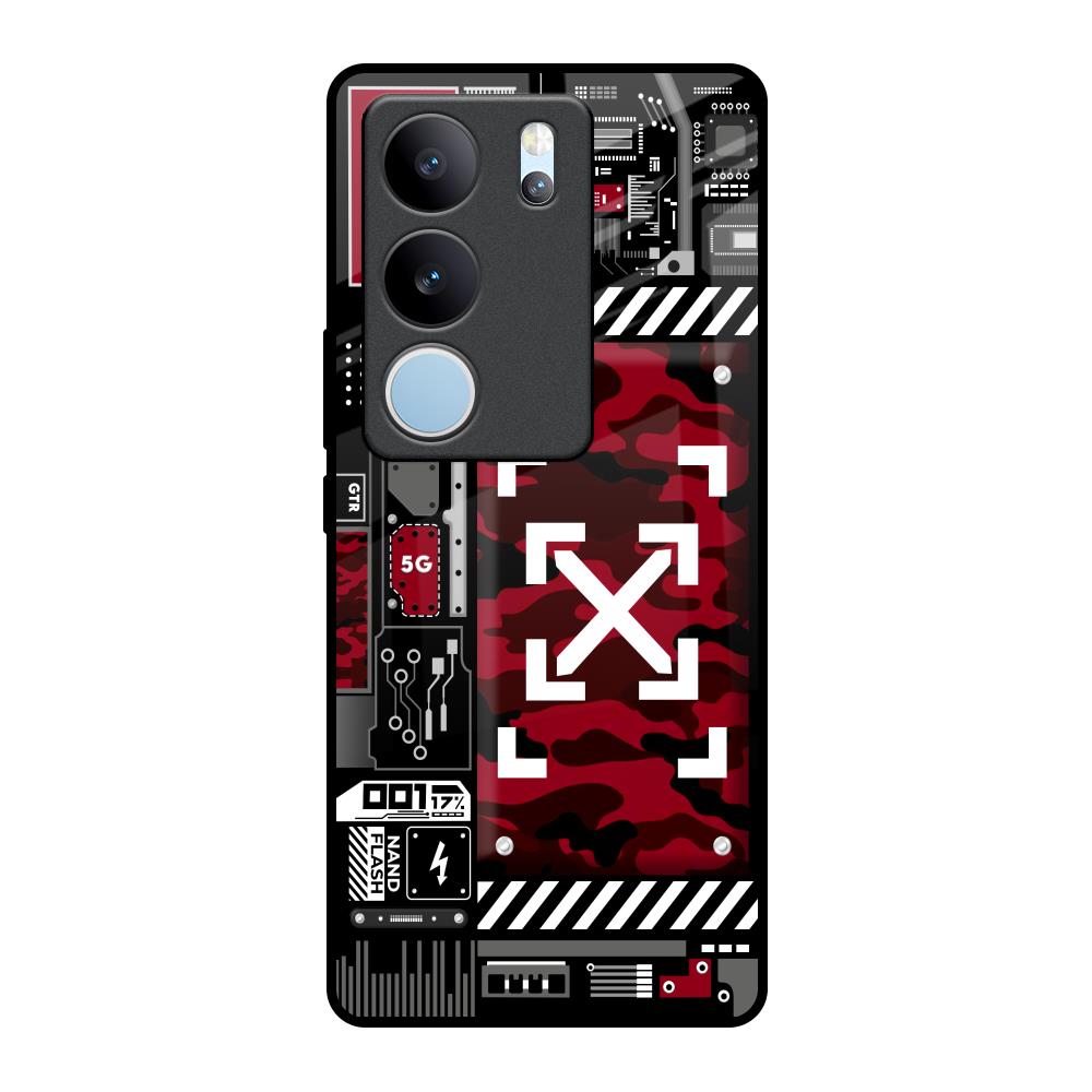 Technology Art Vivo V29 Pro 5G Glass Back Cover Online