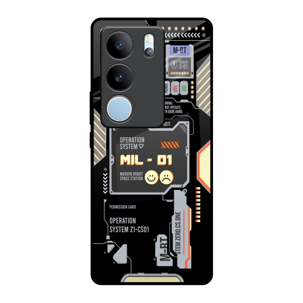 Exposed Parts Vivo V29 Pro 5G Glass Back Cover Online