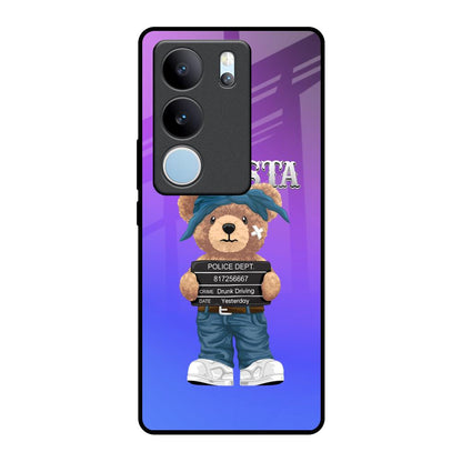 Gangsta Bear Vivo V29 Pro 5G Glass Back Cover Online