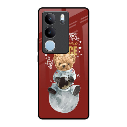 Astronaut Bear Vivo V29 Pro 5G Glass Back Cover Online