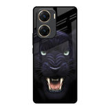 Angry Black Leopard Vivo V29e 5G Glass Back Cover Online