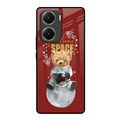 Astronaut Bear Vivo V29e 5G Glass Back Cover Online