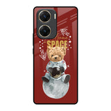 Astronaut Bear Vivo V29e 5G Glass Back Cover Online
