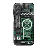 Green Camo Circuit Samsung Galaxy M34 5G Glass Back Cover Online