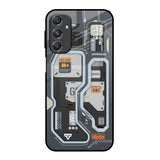 Retro Futuristic Samsung Galaxy M34 5G Glass Back Cover Online