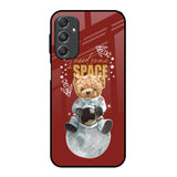 Astronaut Bear Samsung Galaxy M34 5G Glass Back Cover Online