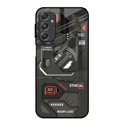 Tech Aesthetics Samsung Galaxy M34 5G Glass Back Cover Online