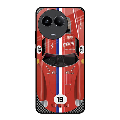 Racing Vintage Realme 11x 5G Glass Back Cover Online