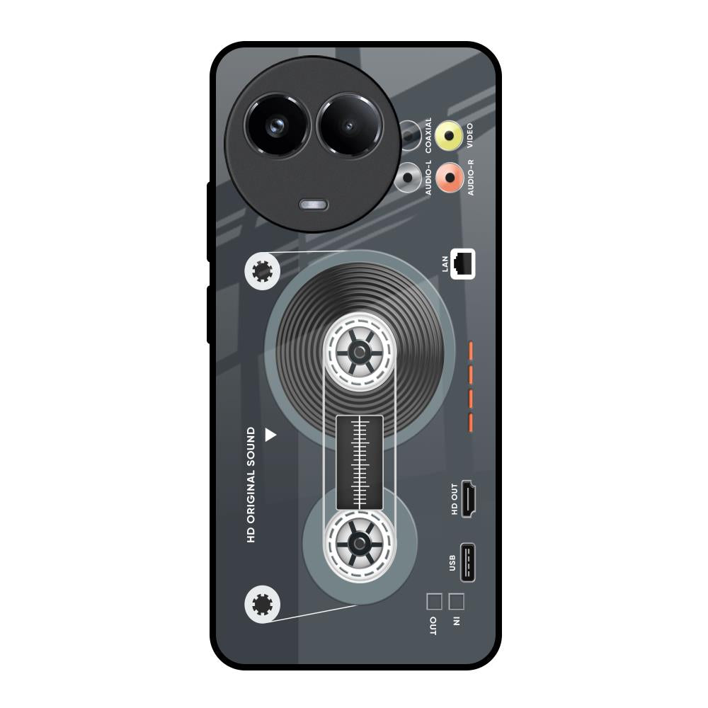 Retro Recorder Realme 11x 5G Glass Back Cover Online