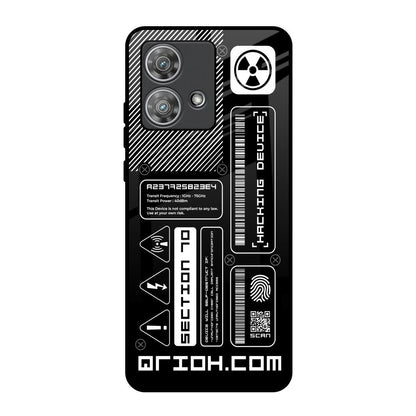 Futuristic Art Motorola Edge 40 Neo Glass Back Cover Online