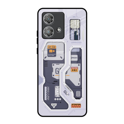 Tech Savvy Motorola Edge 40 Neo Glass Back Cover Online