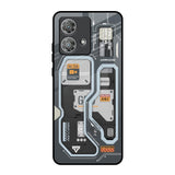 Retro Futuristic Motorola Edge 40 Neo Glass Back Cover Online