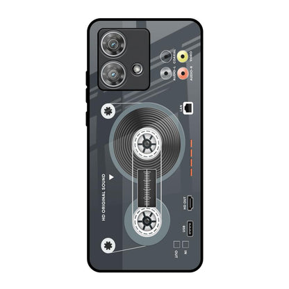 Retro Recorder Motorola Edge 40 Neo Glass Back Cover Online