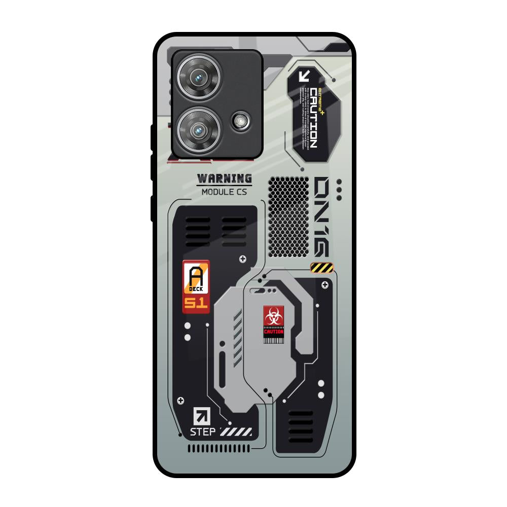 Techno Vibes Motorola Edge 40 Neo Glass Back Cover Online