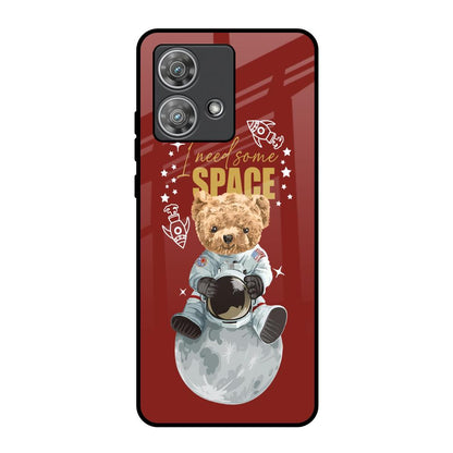 Astronaut Bear Motorola Edge 40 Neo Glass Back Cover Online