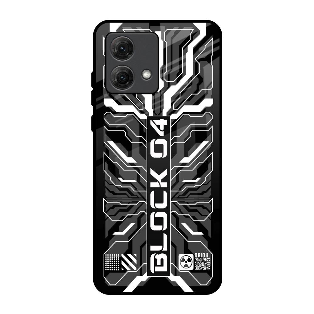 Monochrome Magic Motorola G84 5G Glass Back Cover Online