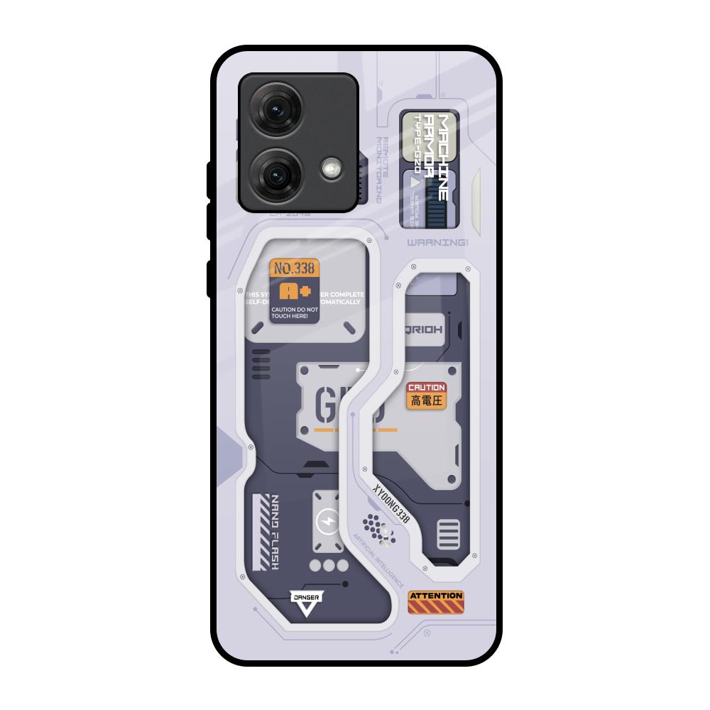 Tech Savvy Motorola G84 5G Glass Back Cover Online