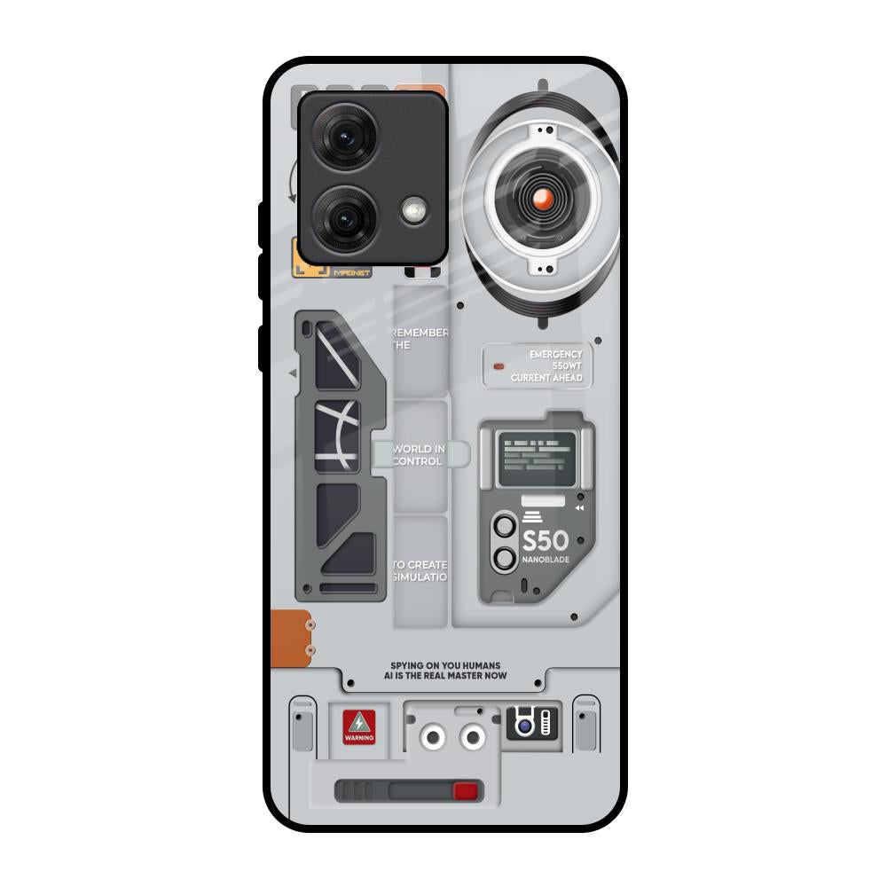 Plasma Shield Motorola G84 5G Glass Back Cover Online
