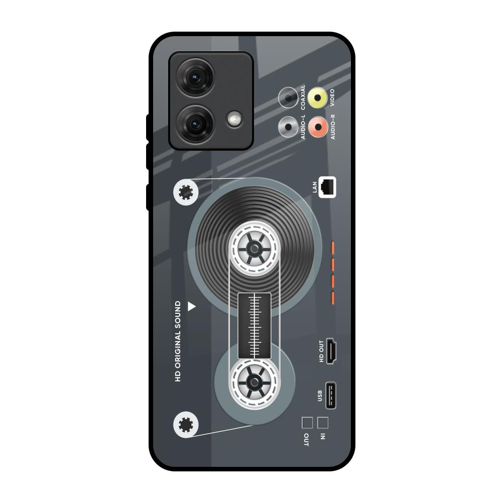 Retro Recorder Motorola G84 5G Glass Back Cover Online