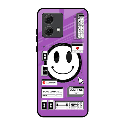 Code with Smile Motorola G84 5G Glass Back Cover Online