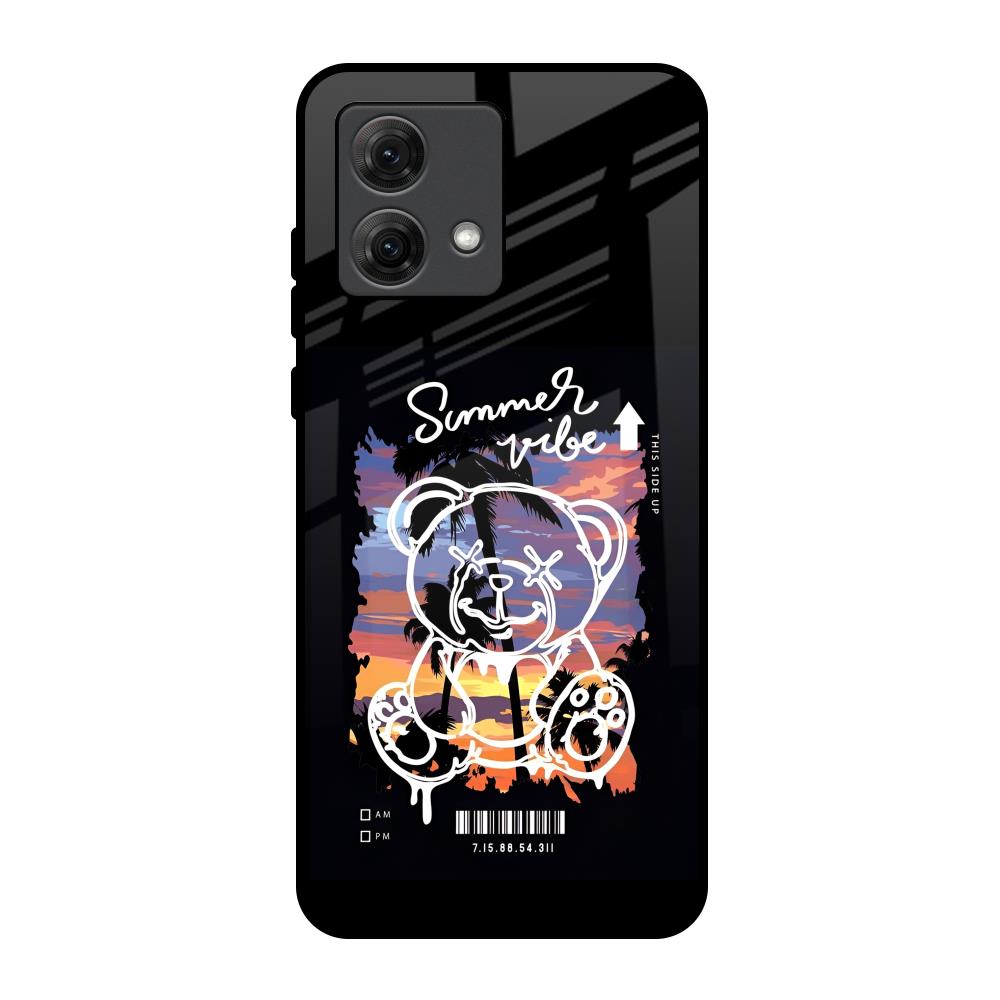 Summer Vibe Motorola G84 5G Glass Back Cover Online