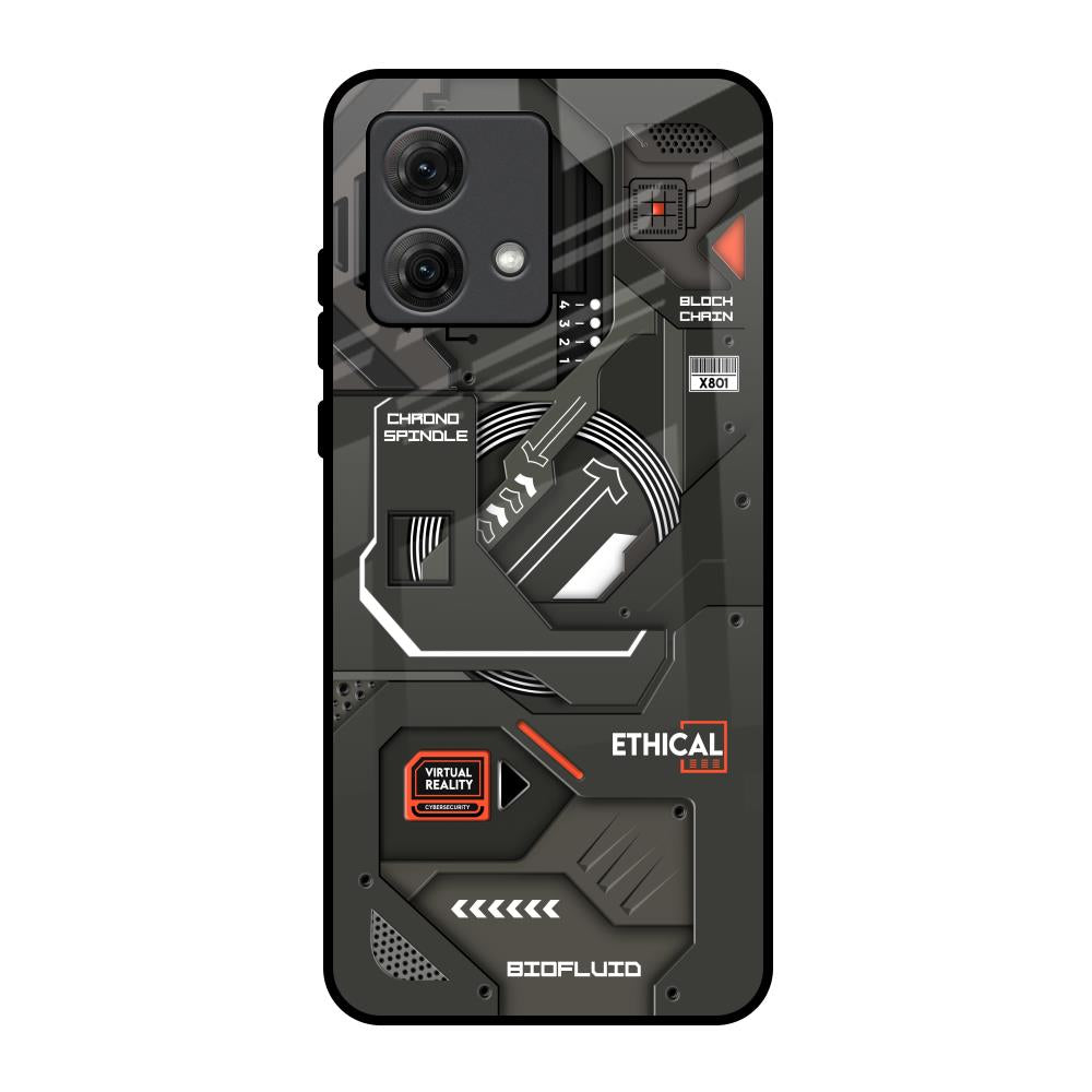 Tech Aesthetics Motorola G84 5G Glass Back Cover Online