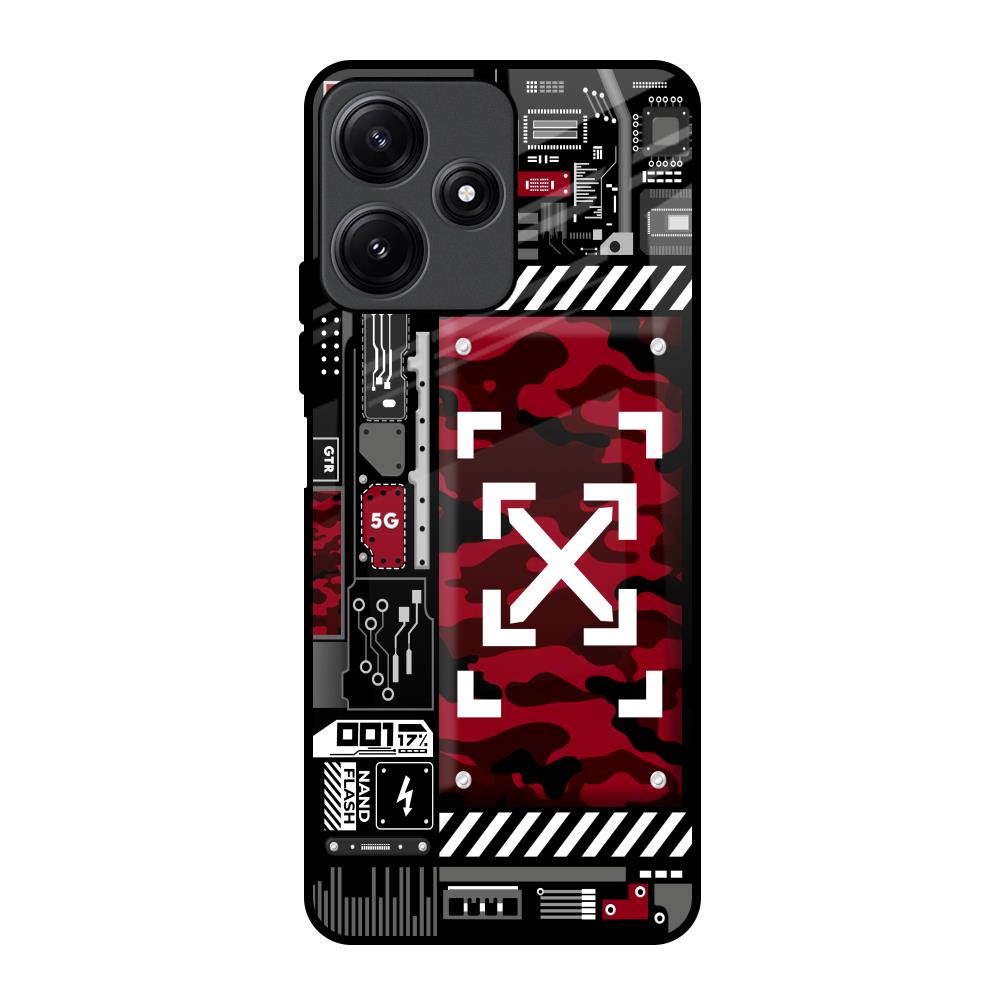 Technology Art Poco M6 Pro 5G Glass Back Cover Online